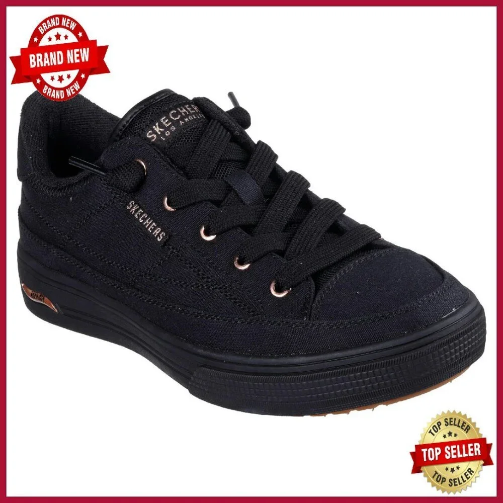 Arch Support Slip-On Sneakers Women's Size 7 Canvas Vegan Comfort
